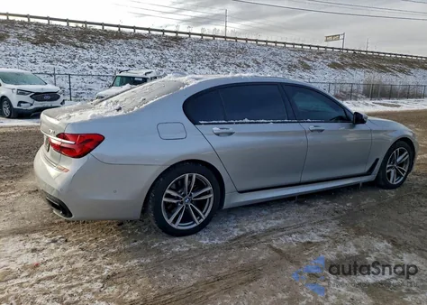 2017 BMW 750 Xi z USA, uszkodzony, nr VIN WBA7F2C39HG423075
